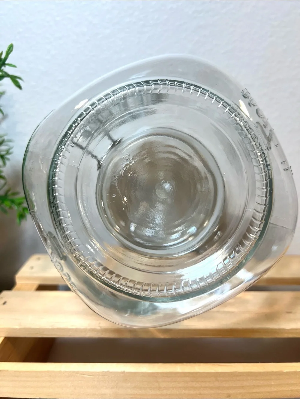 Mason clear glass